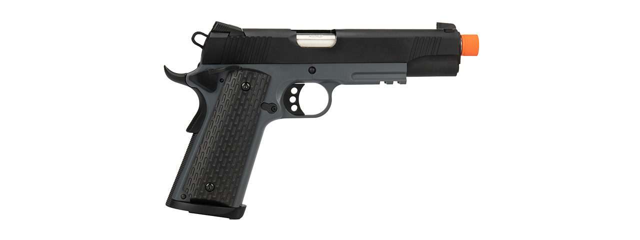 Army Armament Full Metal R28 1911 Gas Blowback Airsoft Pistol (BLACK) - Click Image to Close