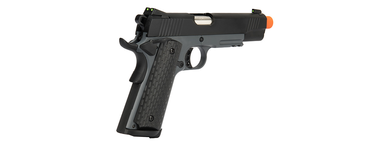 Army Armament Full Metal R28 1911 Gas Blowback Airsoft Pistol (BLACK) - Click Image to Close