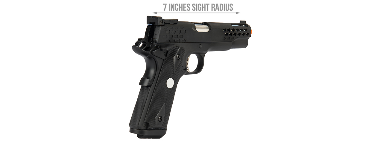 Army Armament Full Metal R30 1911 Gas Blowback Airsoft Pistol (BLACK) - Click Image to Close