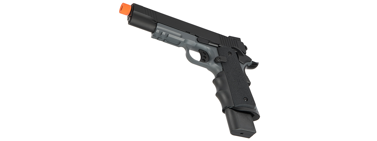 Army Armament Full Metal R32 Gas Blowback Airsoft Pistol (DARKSTORM) - Click Image to Close