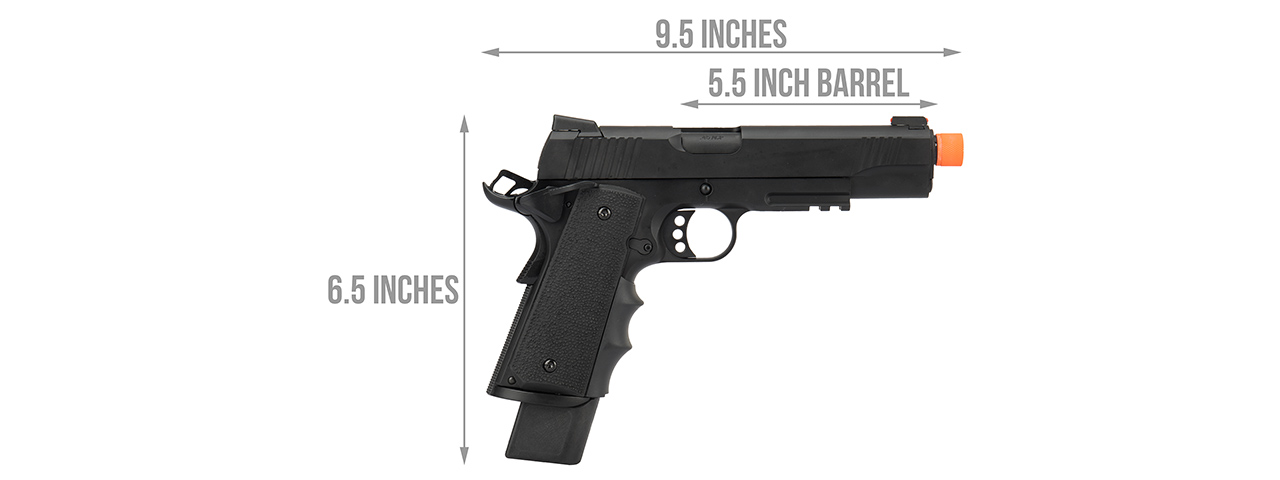 Army Armament Full Metal R32 Gas Blowback Airsoft Pistol (NIGHTSTORM) - Click Image to Close