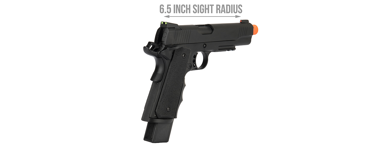 Army Armament Full Metal R32 Gas Blowback Airsoft Pistol (NIGHTSTORM)