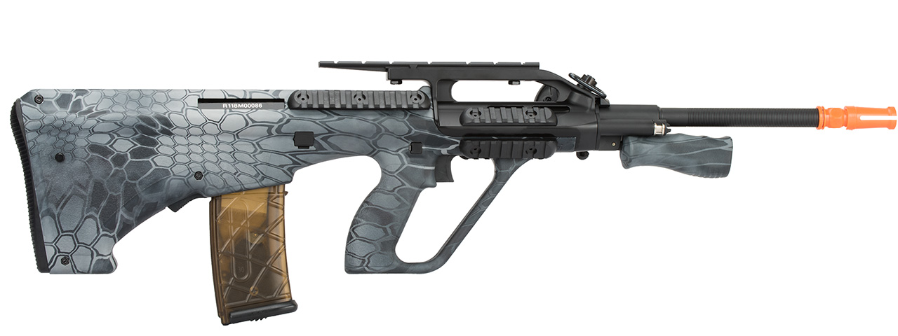 Army Armament Polymer AUG Civilian AEG Airsoft Rifle w/ Top Rail (TYP)