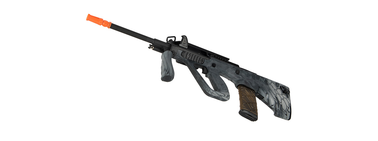 Army Armament Polymer AUG Civilian AEG Airsoft Rifle w/ Top Rail (TYP) - Click Image to Close