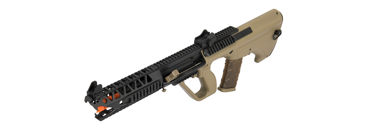 Army Armament AUG 7" Raptor AEG Airsoft Rifle (TAN)