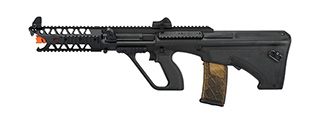Army Armament AUG 7" Raptor AEG Airsoft Rifle (BLACK)
