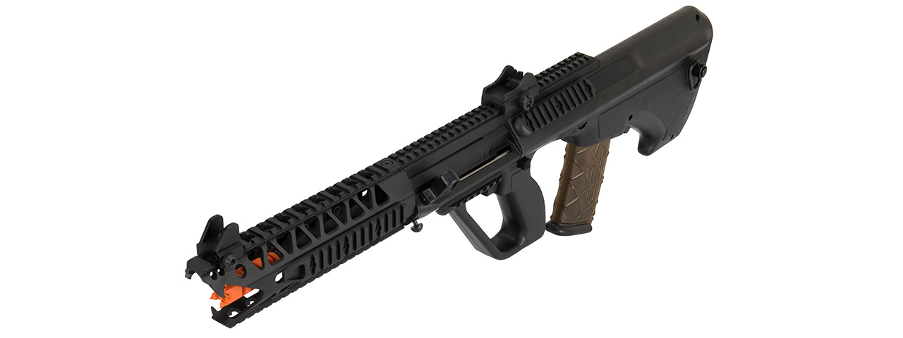 Army Armament AUG 9" Raptor Polymer AEG Airsoft Rifle (BLACK)