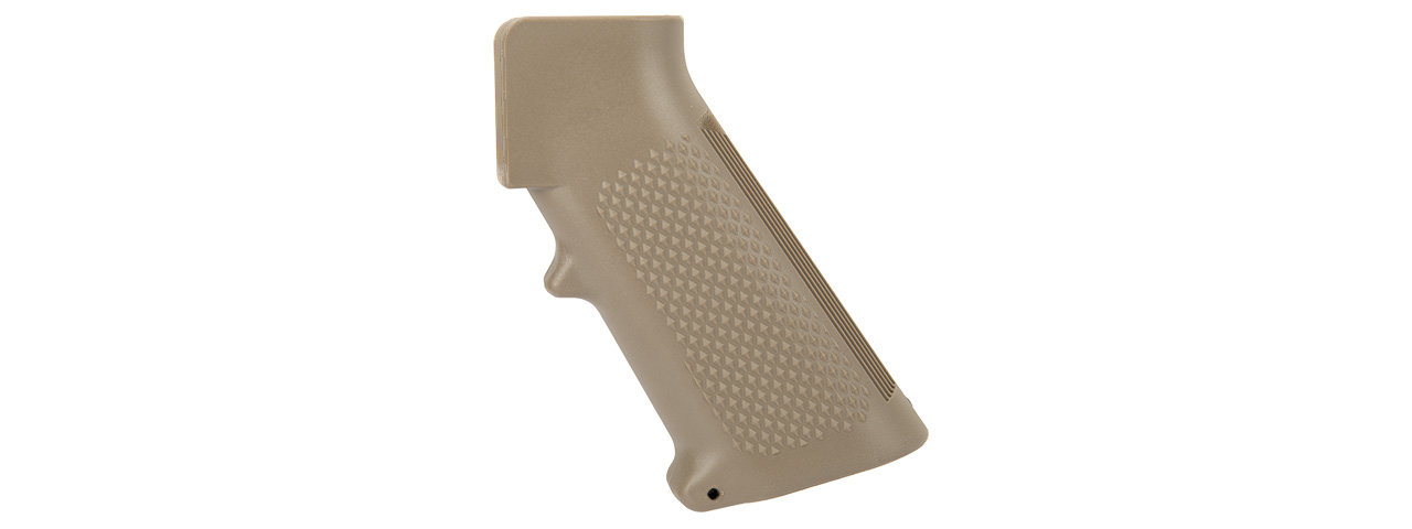 Polymer M4 Pistol Grip for AEG Airsoft Rifles (TAN) - Click Image to Close