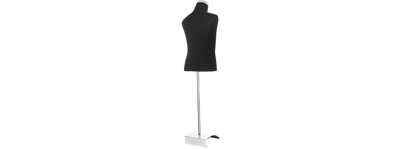 Lancer Tactical Mannequin w/ Stand (BLACK) - Click Image to Close