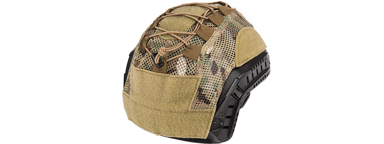Lancer Tactical BUMP Helmet Cover [Medium] (CAMO) - Click Image to Close