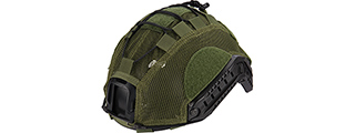 Lancer Tactical BUMP Helmet Cover [Medium] (OD GREEN)