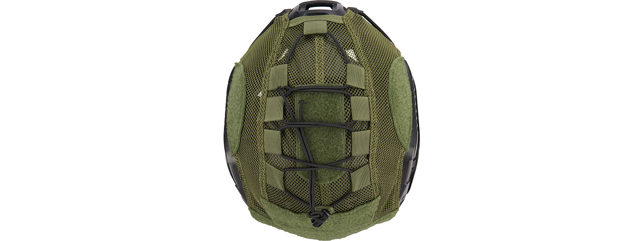 Lancer Tactical BUMP Helmet Cover [Large] (OD GREEN) - Click Image to Close