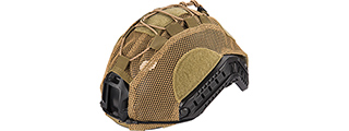 Lancer Tactical BUMP Helmet Cover [Large] (TAN)