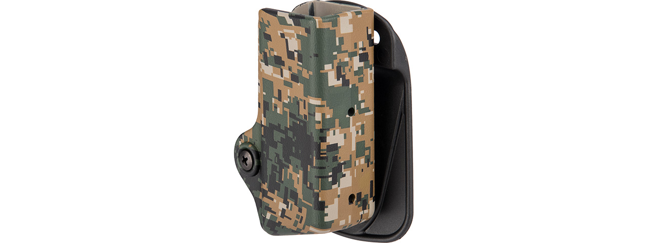 Lancer Tactical Single Magazine Pouch for Glock 17 (DIGITAL WOODLAND)