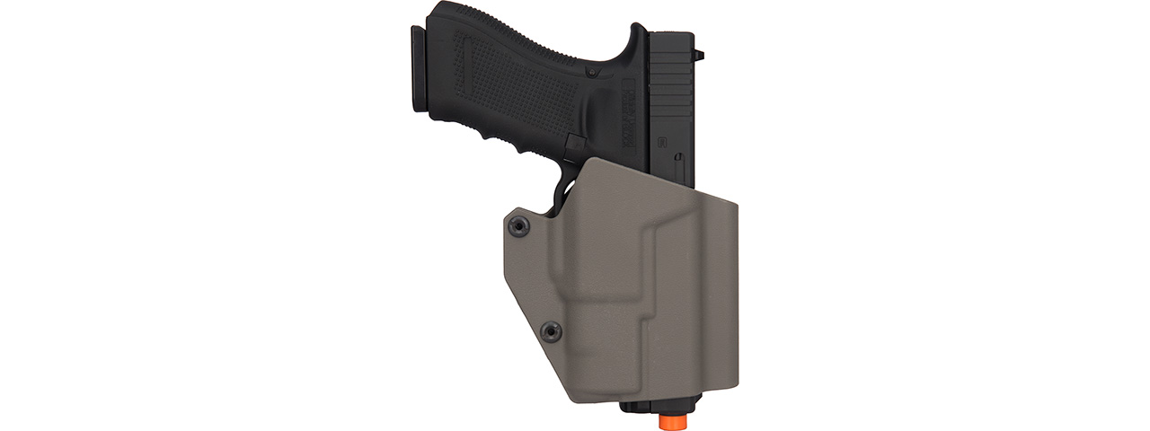 Lancer Tactical Light Bearing Hard Shell Holster for Glock 17 (FOLIAGE)