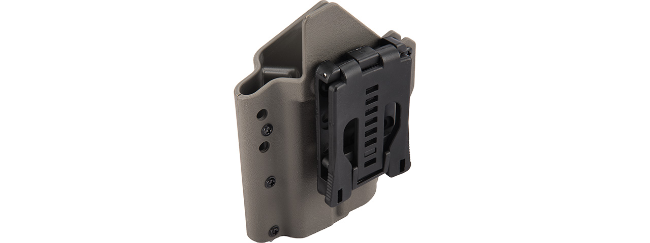 Lancer Tactical Light Bearing Hard Shell Holster for Glock 17 (FOLIAGE) - Click Image to Close