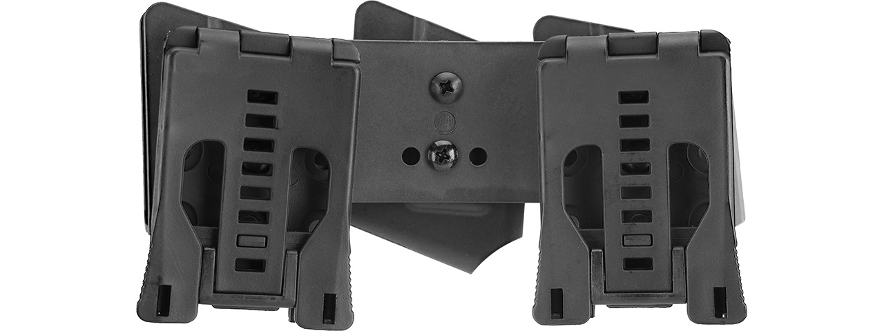 Lancer Tactical IPSC Open Class Competition Triple Magazine Pouch (BLACK) - Click Image to Close