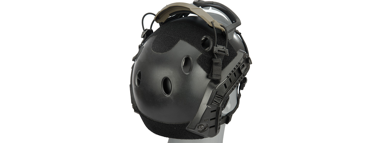 Lancer Tactical Helmet Safety Goggles [Clear Lens] (FOLIAGE)