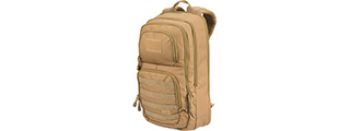 Lancer Tactical 1000D EDC Commuter MOLLE Backpack w/ Concealed Holder (KHAKI)