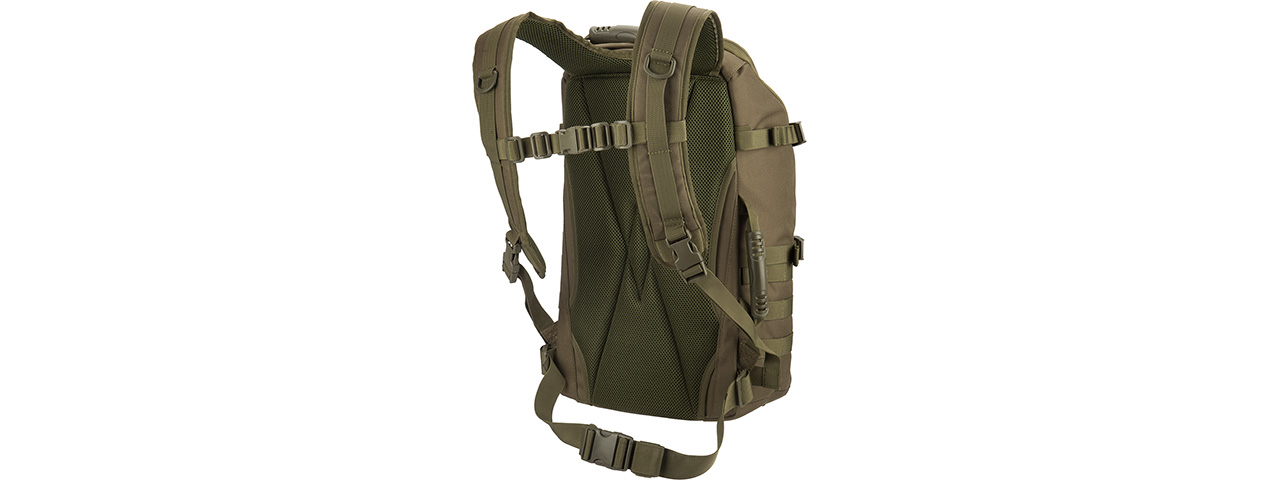 Lancer Tactical 1000D Modular Assault Backpack (OD GREEN) - Click Image to Close