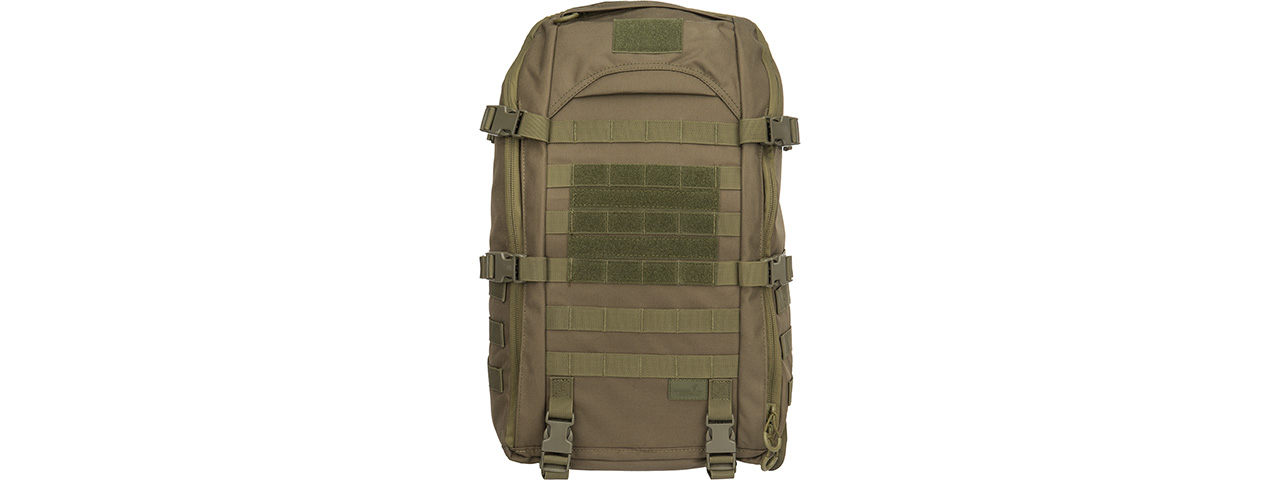 Lancer Tactical 1000D Modular Assault Backpack (OD GREEN) - Click Image to Close