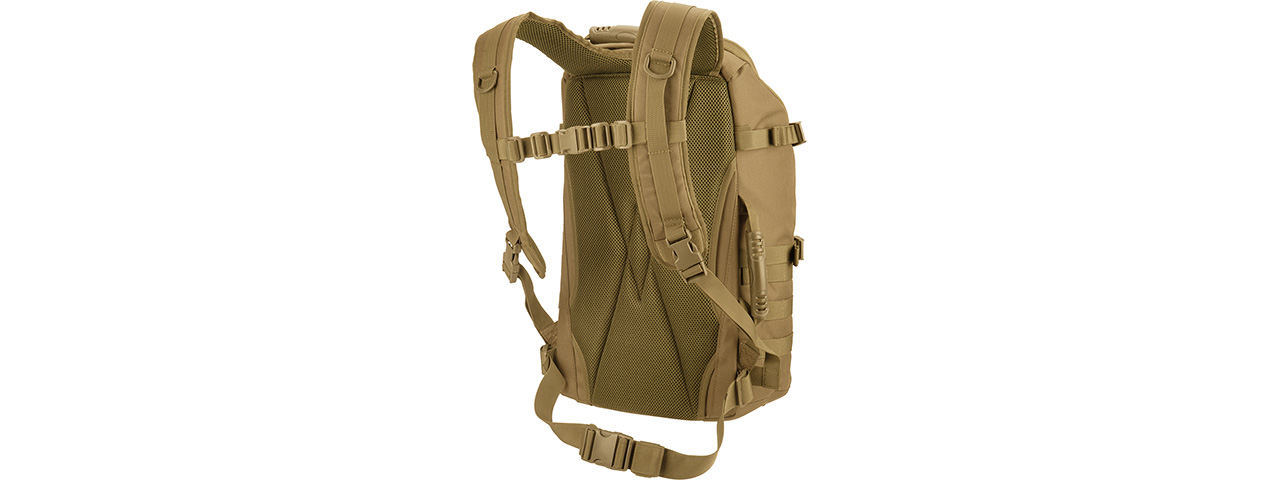 Lancer Tactical 1000D Modular Assault Backpack (KHAKI) - Click Image to Close