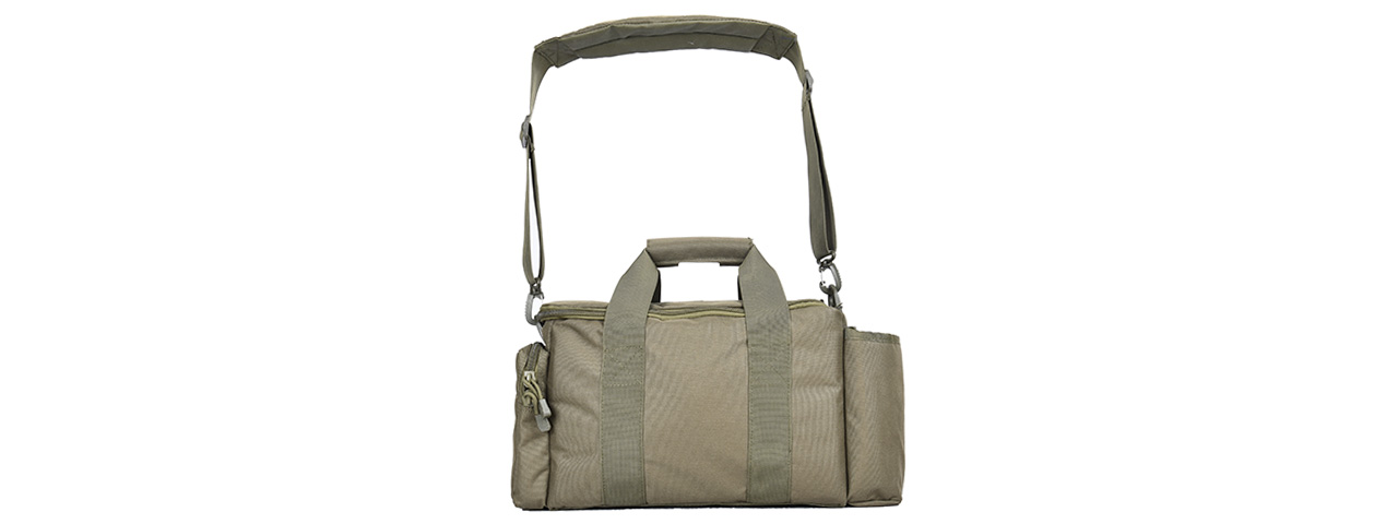 Lancer Tactical Shooter's Competition Range Bag (Color: OD Green) - Click Image to Close