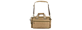 Lancer Tactical Weather Resistant Shooting Range Bag w/ Shoulder Strap (Color: Khaki)