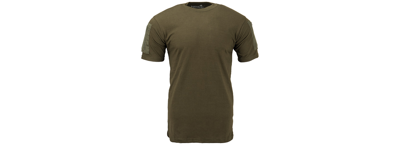 Lancer Tactical Airsoft Ripstop PC T-Shirt [XXXL] (OD GREEN) - Click Image to Close