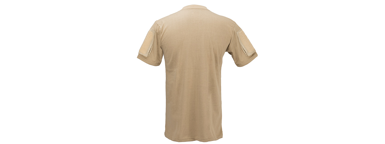 Lancer Tactical Airsoft Ripstop PC T-Shirt [XL] (COYOTE BROWN) - Click Image to Close