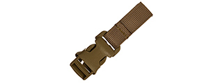 Lancer Tactical 3 Piece MOLLE Buckle System Set (Tan)