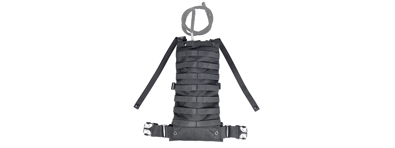 CA-307BN NYLON MODULAR CHEST RIG (BK) - Click Image to Close