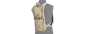 CA-321KN LANCER TACTICAL LIGHTWEIGHT HYDRATION BACKPACK (COYOTE BROWN)