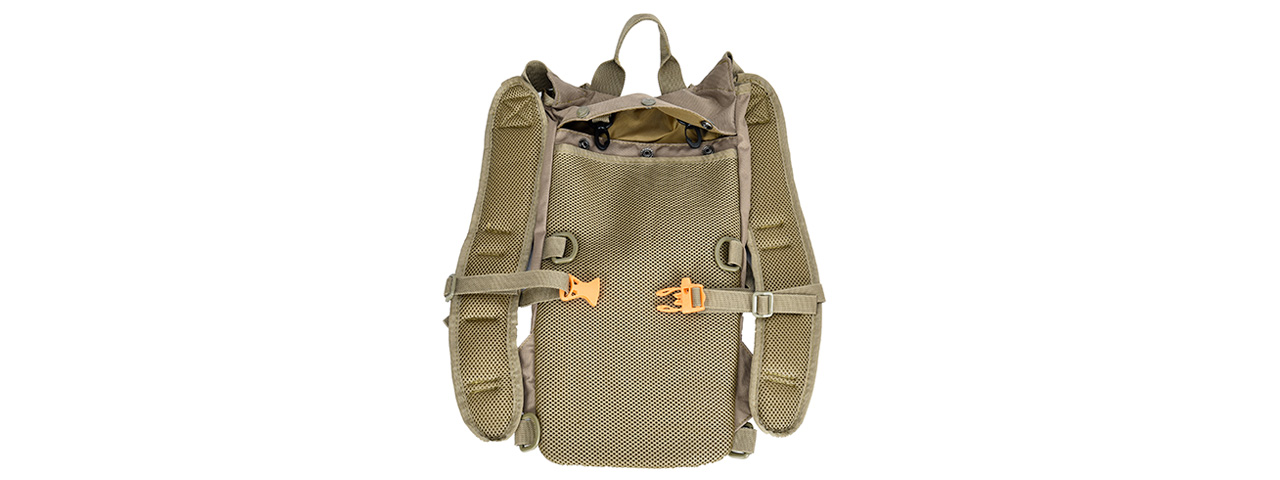CA-321KN LANCER TACTICAL LIGHTWEIGHT HYDRATION BACKPACK (COYOTE BROWN)