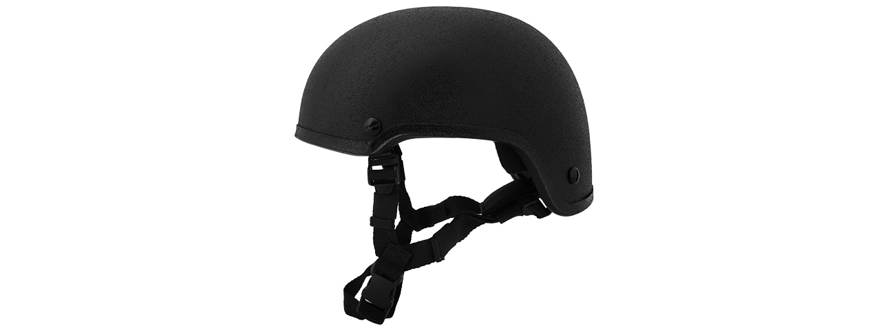 Lancer Tactical CA-332B MICH 2001 Helmet in Black - Click Image to Close