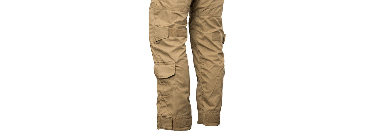 Lancer Tactical BDU Combat Uniform Pants [SMALL] (TAN) - Click Image to Close