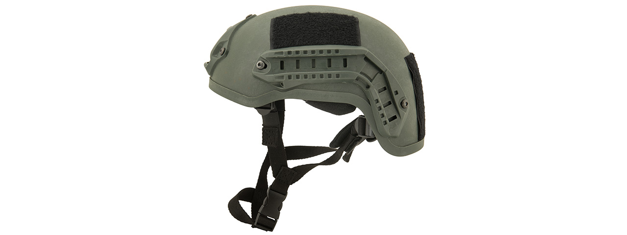 Lancer Tactical CA-333G MICH 2001 NVG Helmet in OD
