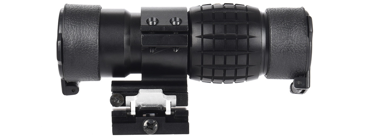 Lancer Tactical 1-3X Adjustable Magnifier w/ Picatinny Mount (BLACK)