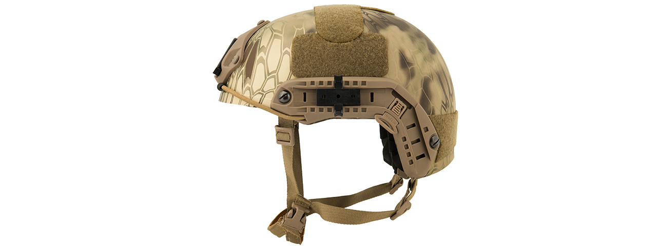 Lancer Tactical Airsoft Ballistic MH Type Helmet (Color: HLD Camo)