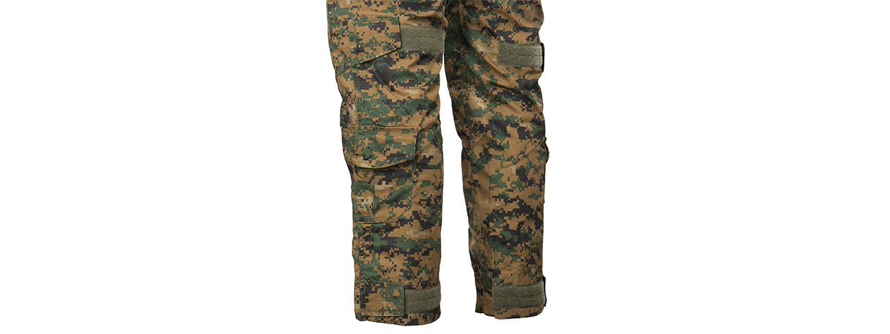 Lancer Tactical Airsoft Combat Pants [Medium] (JUNGLE DIGITAL) - Click Image to Close