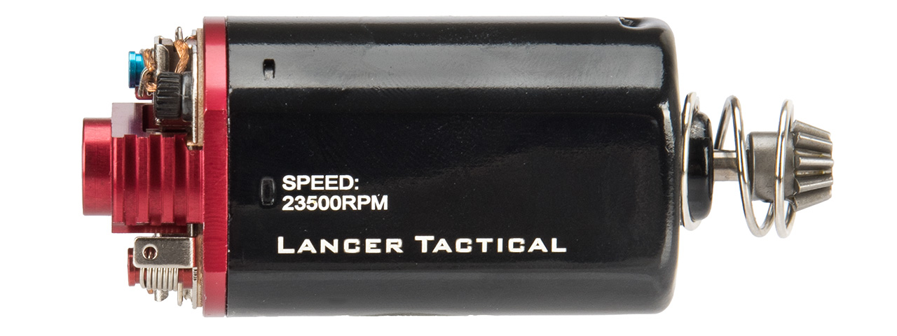 Lancer Tactical Short Type High Speed AEG Motor Version 2 [23,500 RPM] (RED/BLACK)