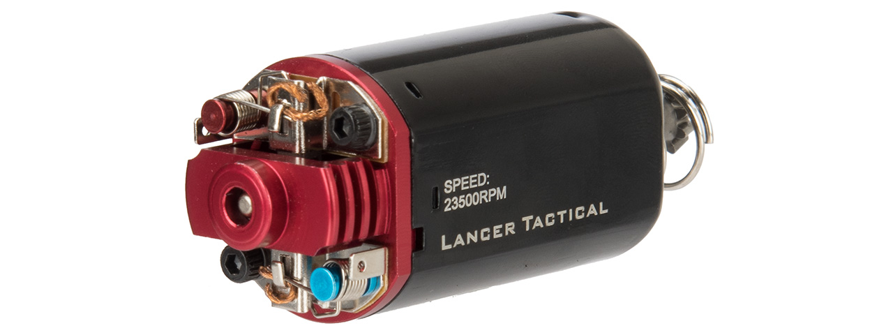 Lancer Tactical Short Type High Speed AEG Motor Version 2 [23,500 RPM] (RED/BLACK)