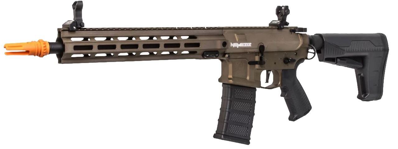 Classic Army Nemesis LS12 M4 Carbine AEG w/ BAS Stock (BRONZE) - Click Image to Close