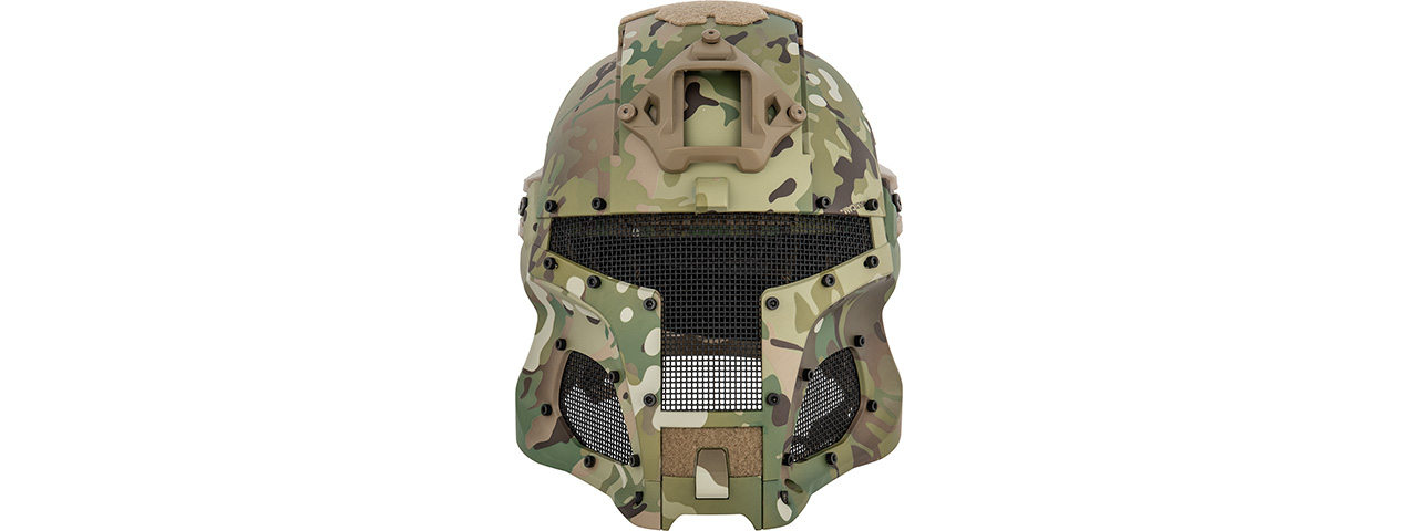 Interstellar Battle Trooper Full Face Airsoft Helmet (CAMO)