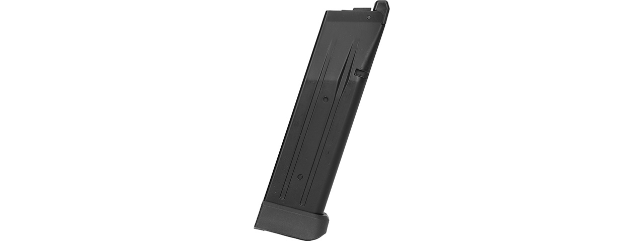 KLI 28rd Gas Blowback Magazine for Baba Yaga GBB Pistol (BLACK) - Click Image to Close