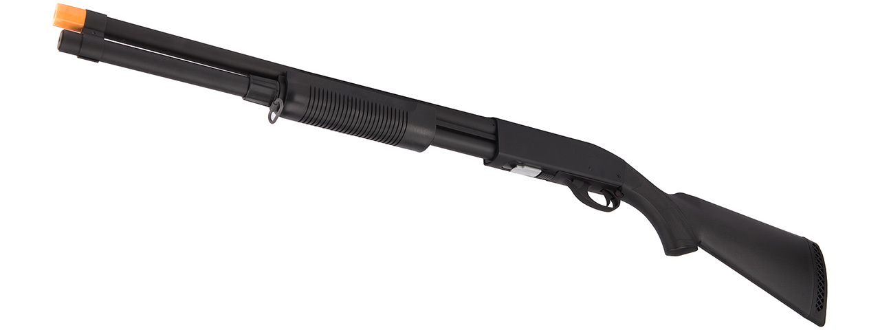Classic Army Airsoft CA870 Tactical Spring Shotgun [Full Stock] (BLACK) - Click Image to Close