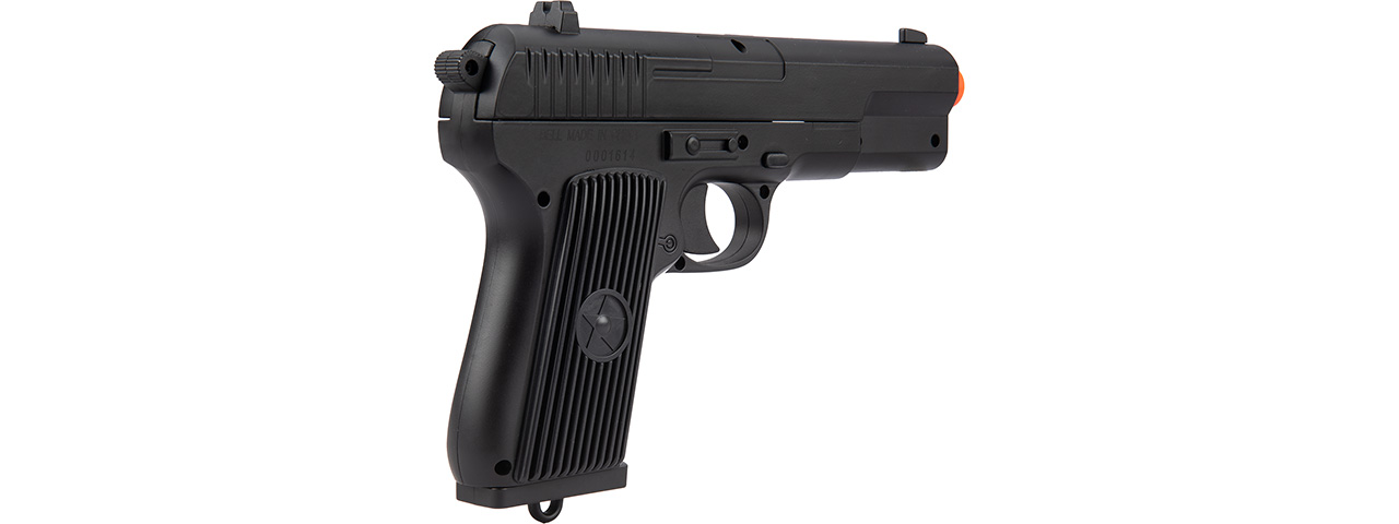 Double Bell TT-33 Metal Body Airsoft Spring Pistol (Black) - Click Image to Close