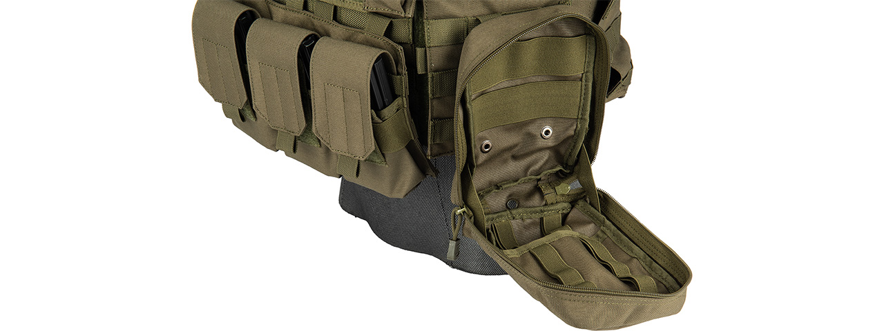 Rapid Response Maritime MOLLE Tactical Vest [1000D] (OD GREEN) - Click Image to Close