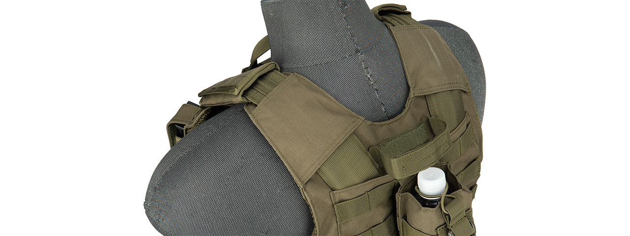 Rapid Response Maritime MOLLE Tactical Vest [1000D] (OD GREEN)