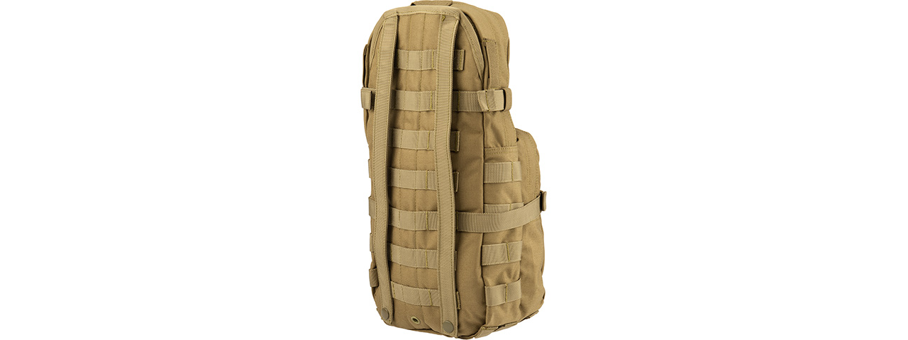 Alpha-8 MOLLE Hydration Pack w/ Bladder (TAN) - Click Image to Close